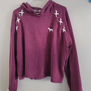 PINK Victoria Secret Crop Top Sweater